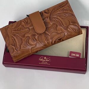 Patricia Nash Bifold Leather Wallet RFID